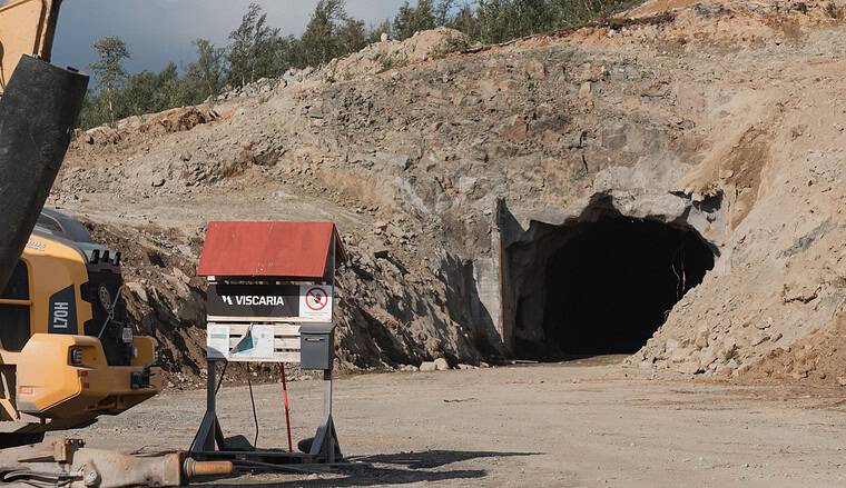 Mine entrance