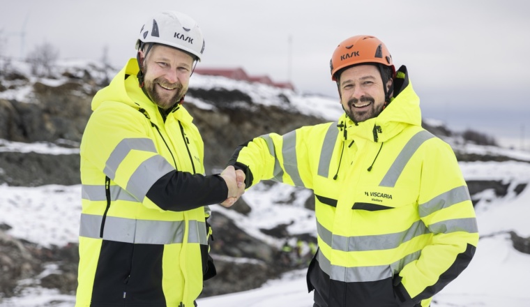 Renta meeting and sitevisit at Viscaria in Kiruna.