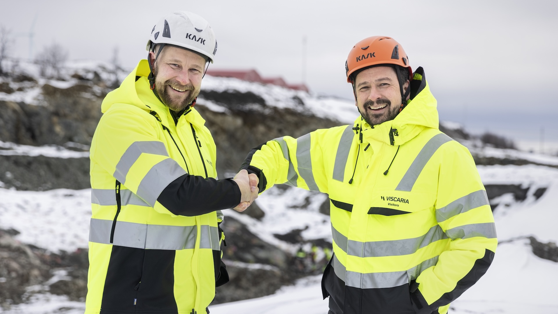 Renta meeting and sitevisit at Viscaria in Kiruna.