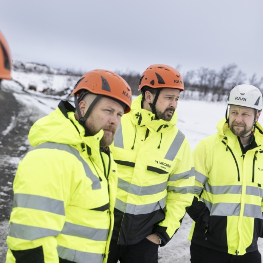 Renta meeting and sitevisit at Viscaria in Kiruna.
