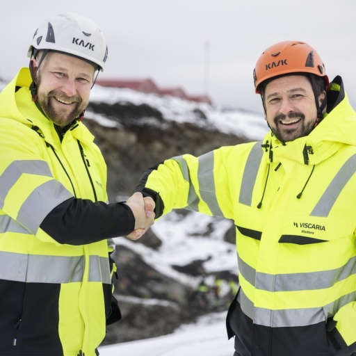 Renta meeting and sitevisit at Viscaria in Kiruna.